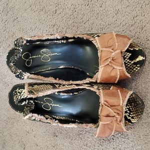Jessica Simpson wedge sandals size 7